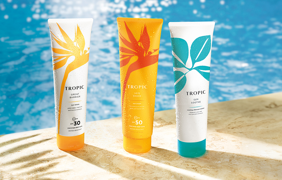 Your information to our Suncare vary – Tropic Skincare