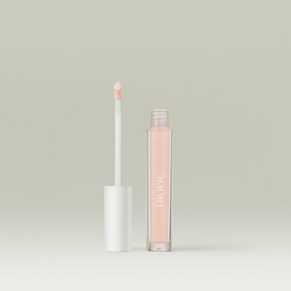 Lip glaze in shade Iced Rose
