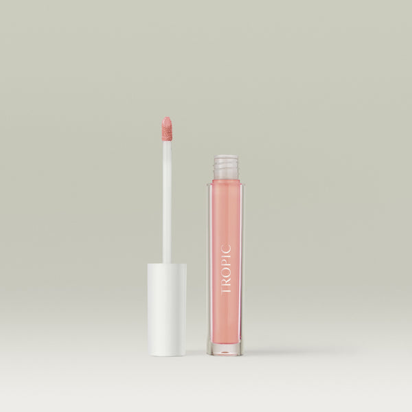 Lip glaze in shade Velvet Peach
