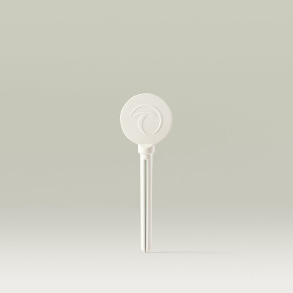 Aluminium White waste not wand key