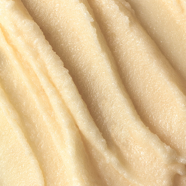 Smooth texture of Wild Mango and Blood Orange Body Smooth.