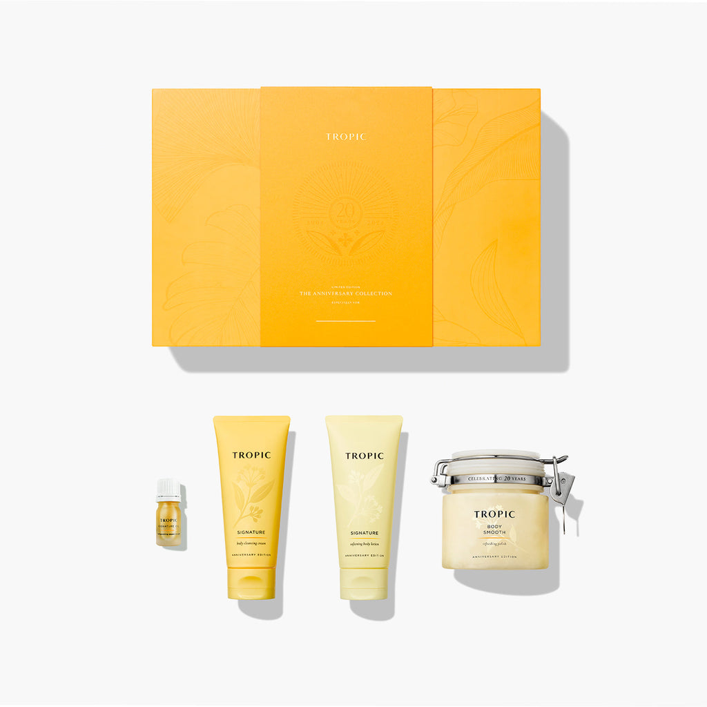 Tropic Anniversary Collection Vegan & CrueltyFree Body Care Set for