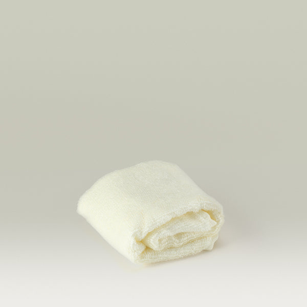 Tropic Bamboo Face Cloth folded neatly, made from soft and sustainable bamboo fabric for gentle cleansing.