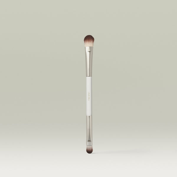 dual ended flat detail makeup brush