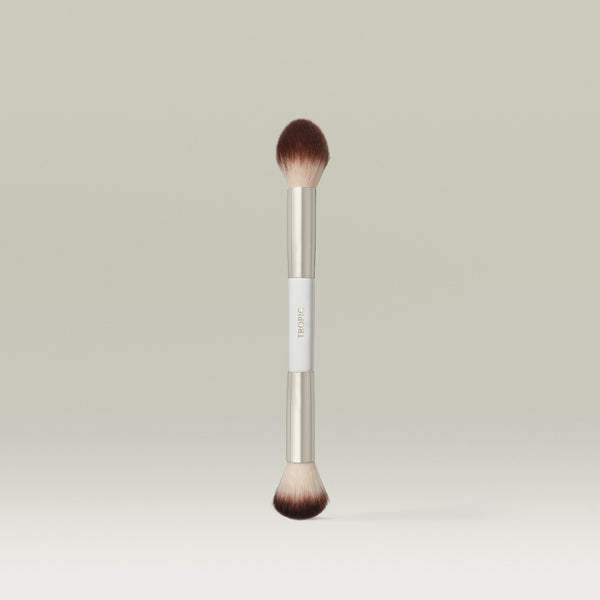 double ended precision makeup brush