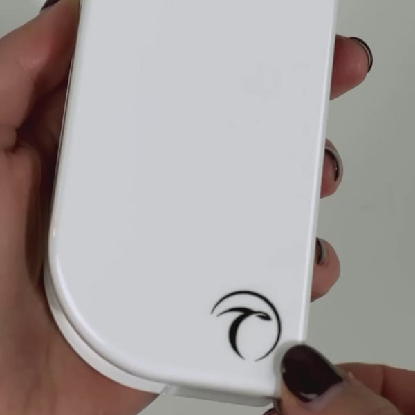 Video shows colour palette being reassembled.